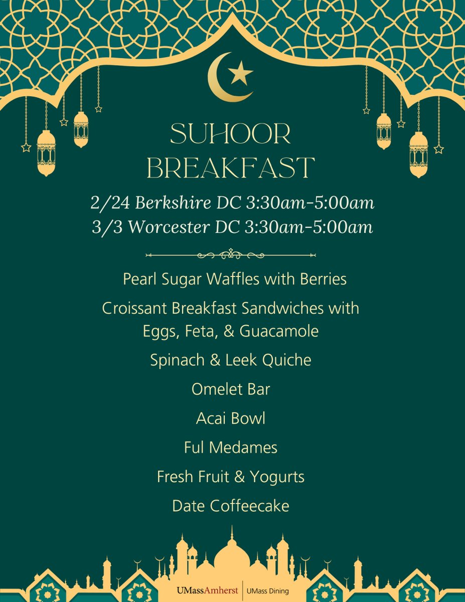 Suhoor Breakfast