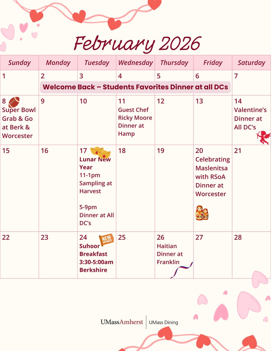 February Calendar 2026