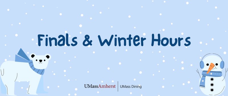 Finals & Winter Hours